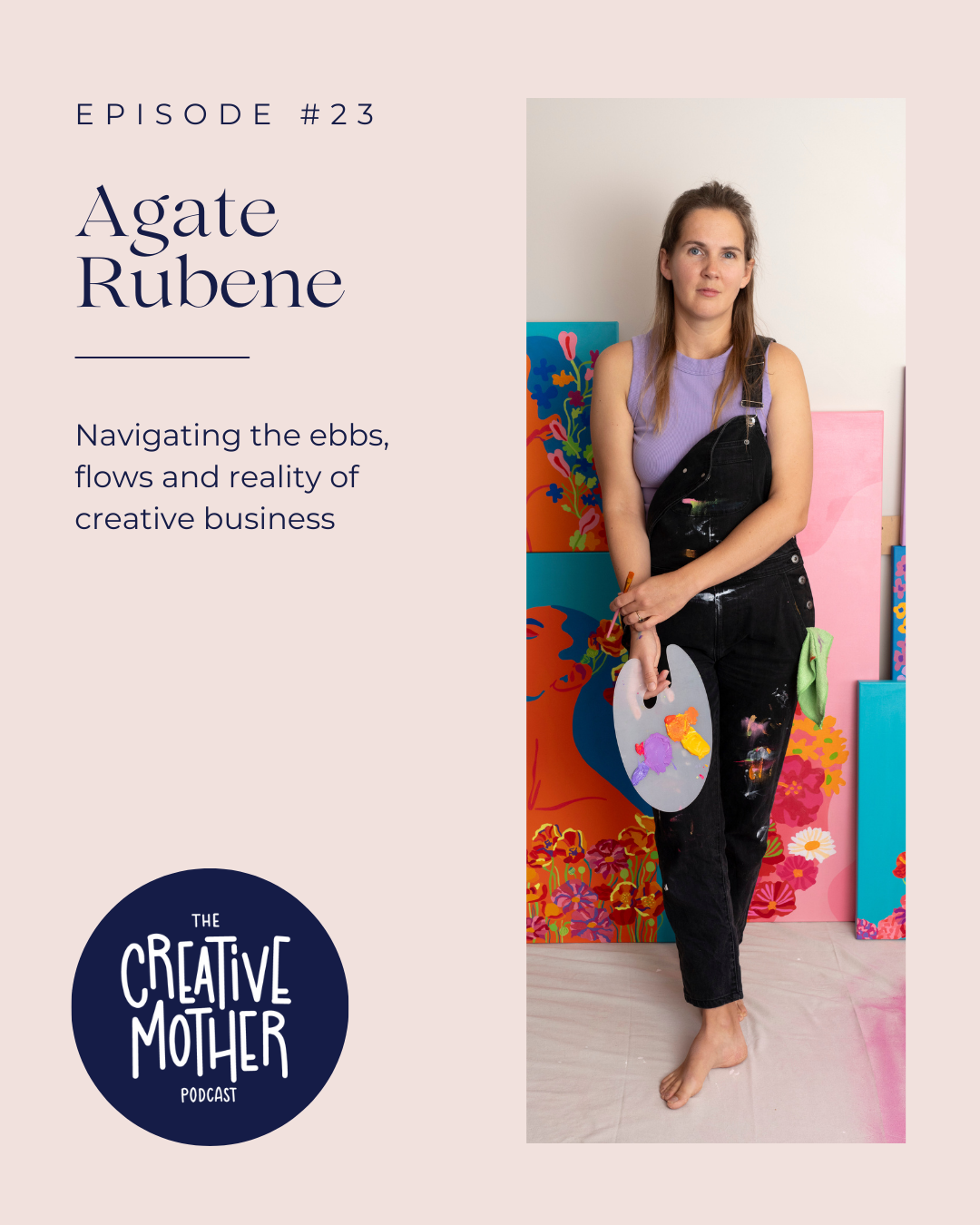 Navigating the ebbs, flows and reality of creative business with Agate Rubene | Artist and Illustrator