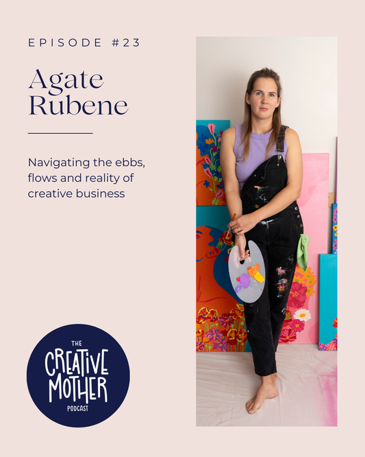 Navigating the ebbs, flows and reality of creative business with Agate Rubene | Artist and Illustrator
