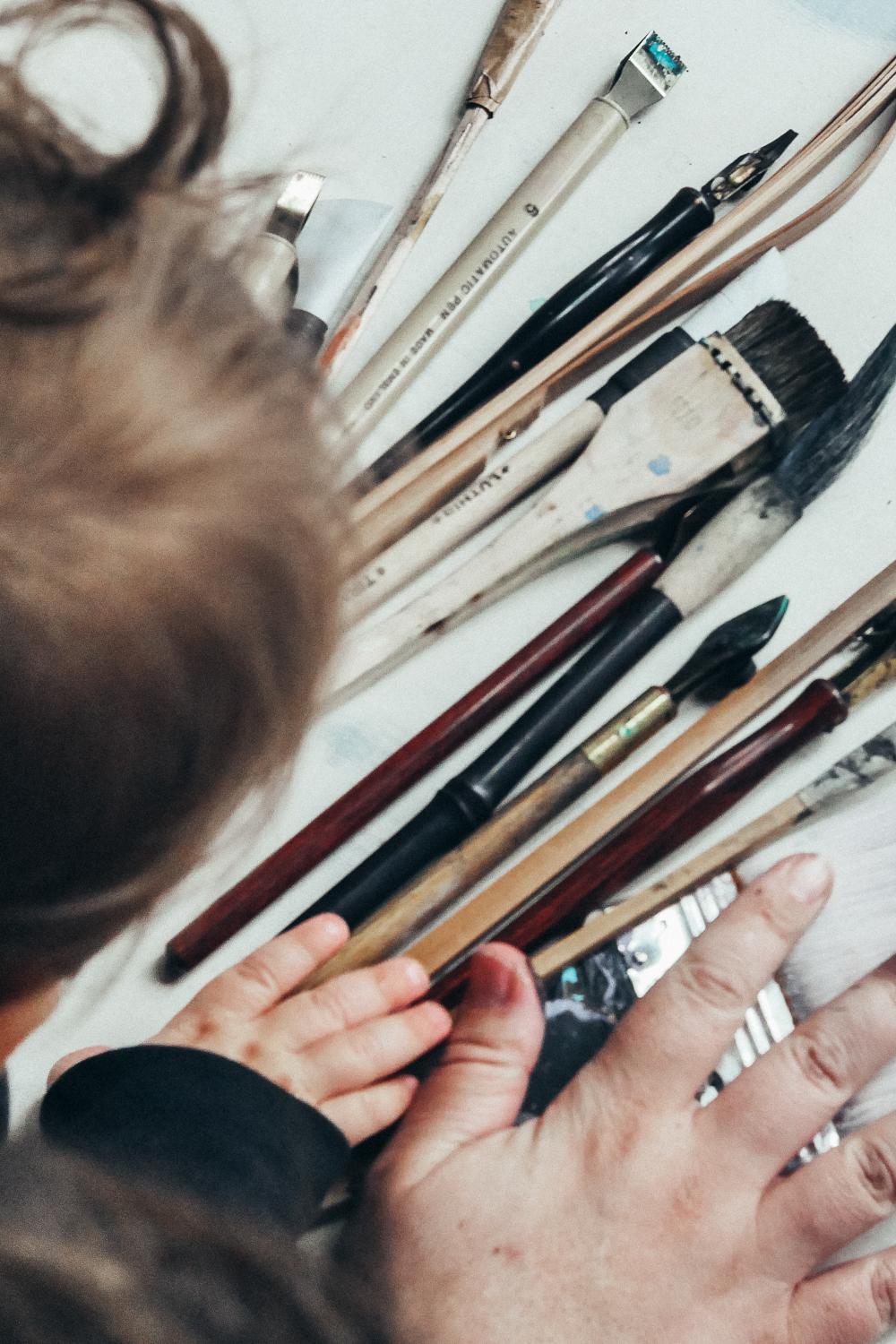 From artist to mum (Part 1): freelancing and parenting