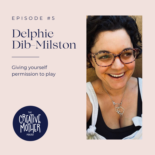 S1 E5: Giving yourself permission to play with Delphie Dib-Milston | Lettering Artist & Graphic Designer