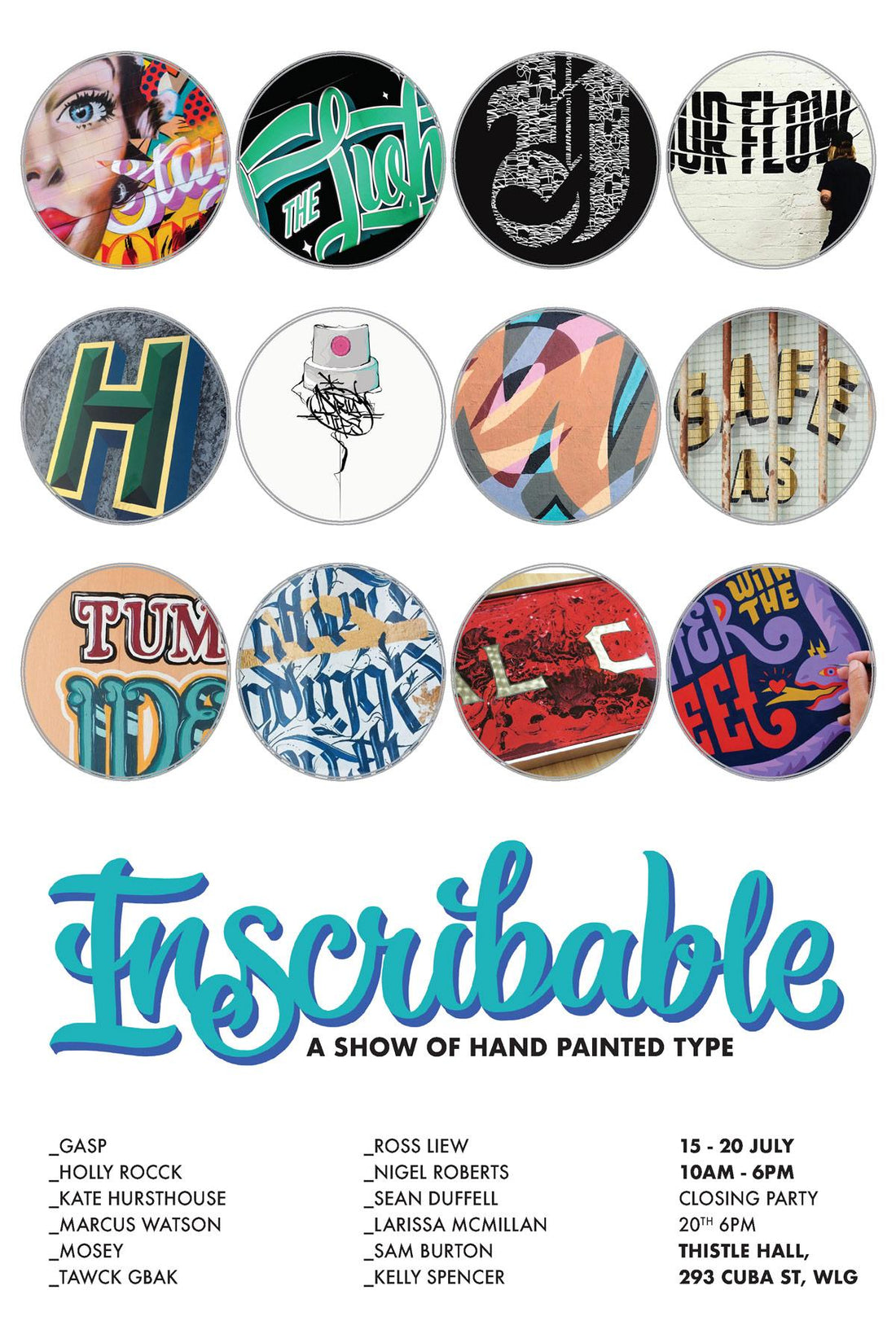 Inscribable 2.0 - A Show of Hand Painted Type