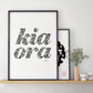 Kia Ora from NZ Print