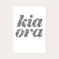 Kia Ora from NZ Print